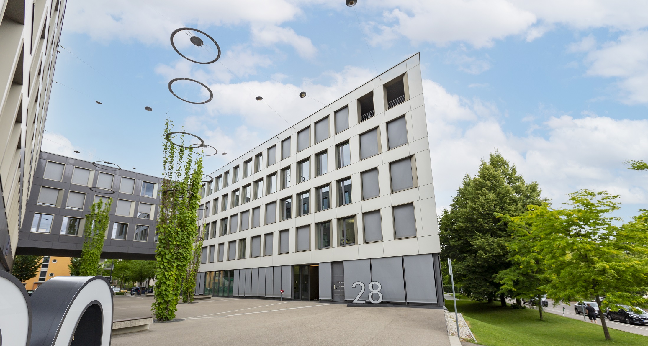 Außenansicht des Büros von RISE PARTNERS