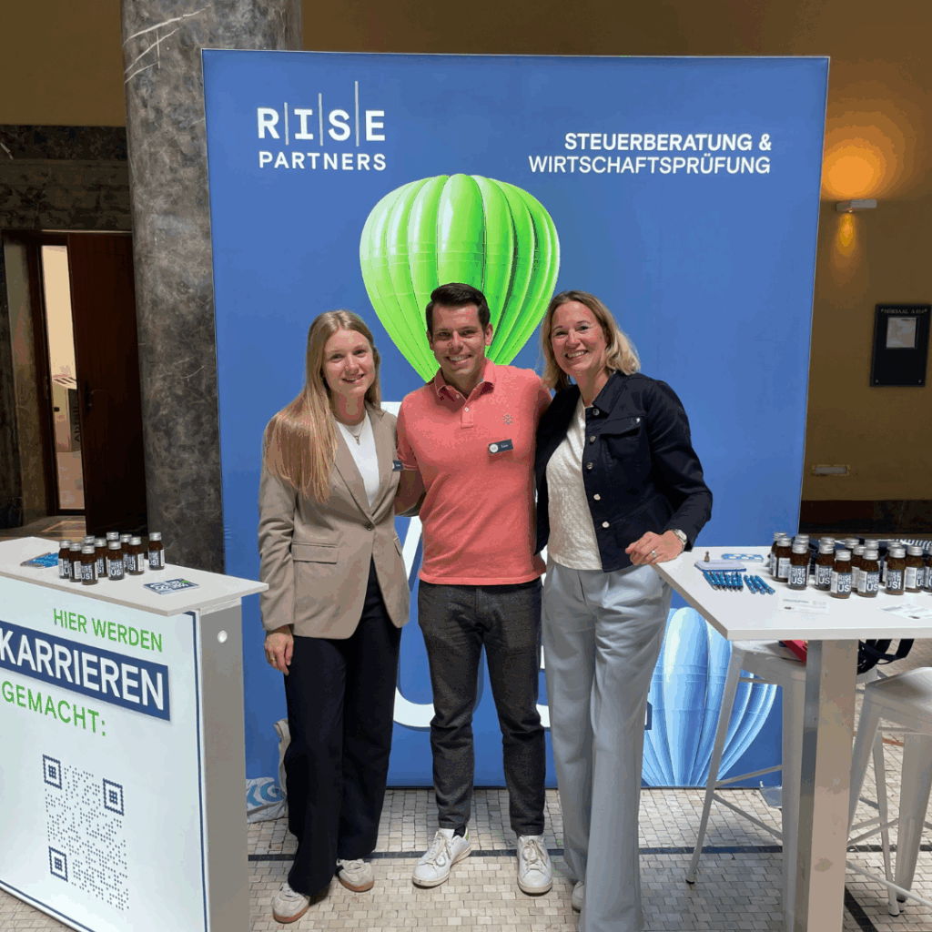 RISE PARTNERS auf der Karrieremesse der LMU